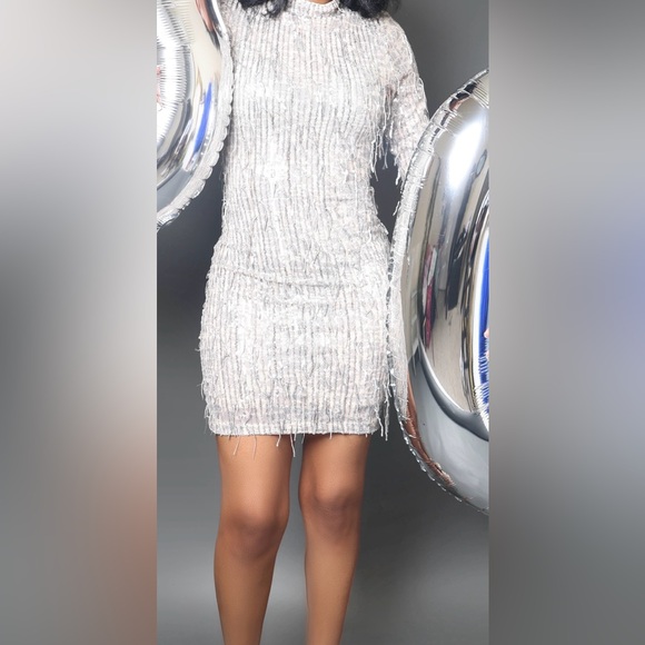 Disco Sequin Mini Dress - Picture 3 of 3